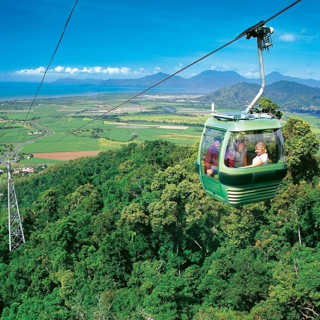 Skyrail Rainforest Cableway Attraction We Tour Australia